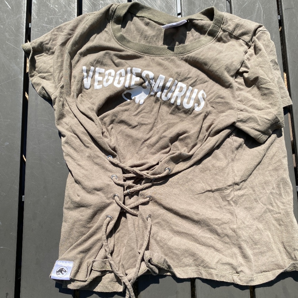 Green Veggiesaurus Tee